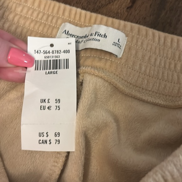 Velvet Abercrombie joggers - light tan - Picture 3 of 4